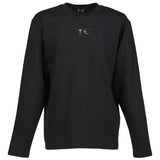 Black t-shirt, front view