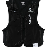 Black activewear, front view
