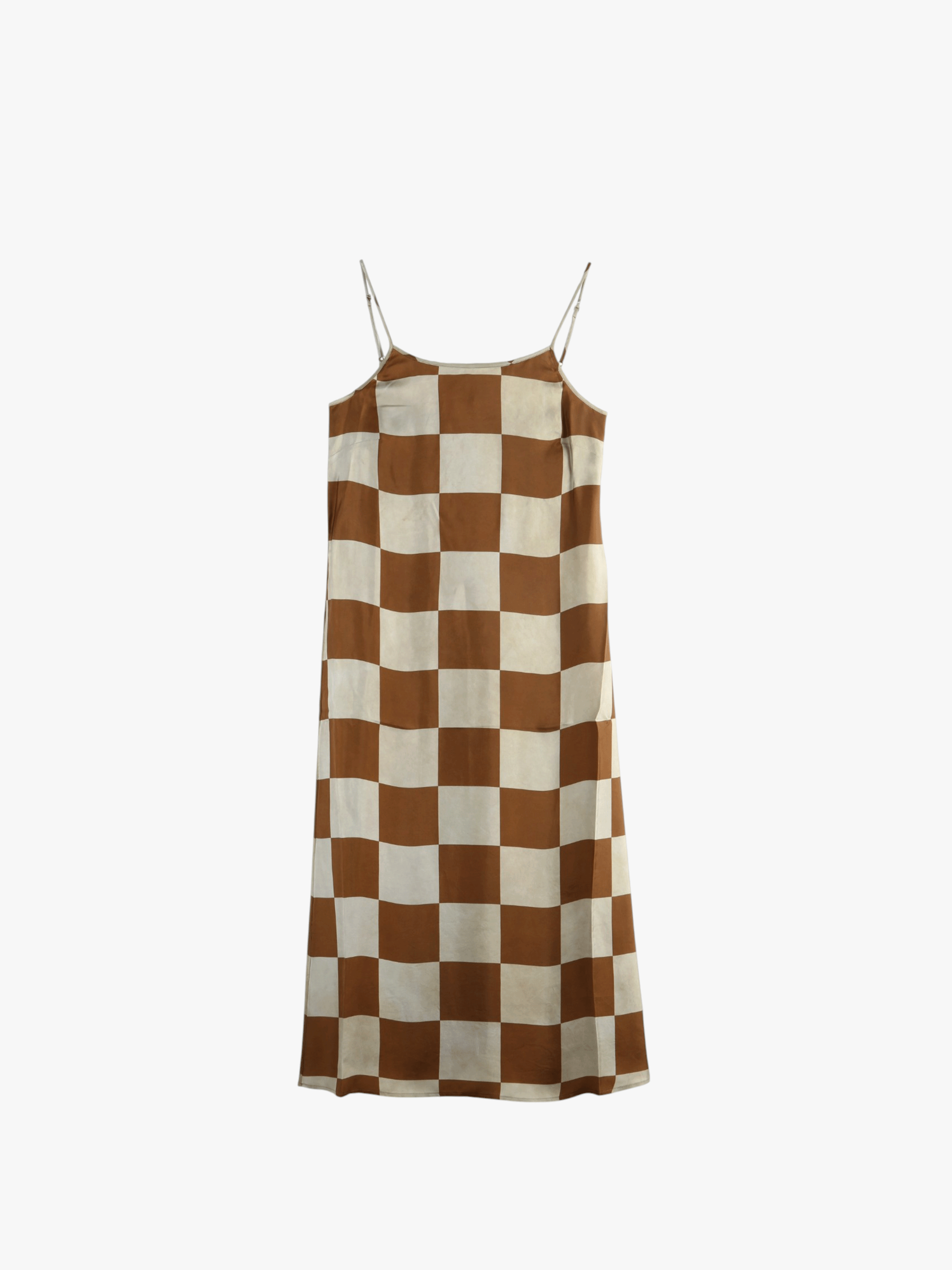 Brown dress, front view