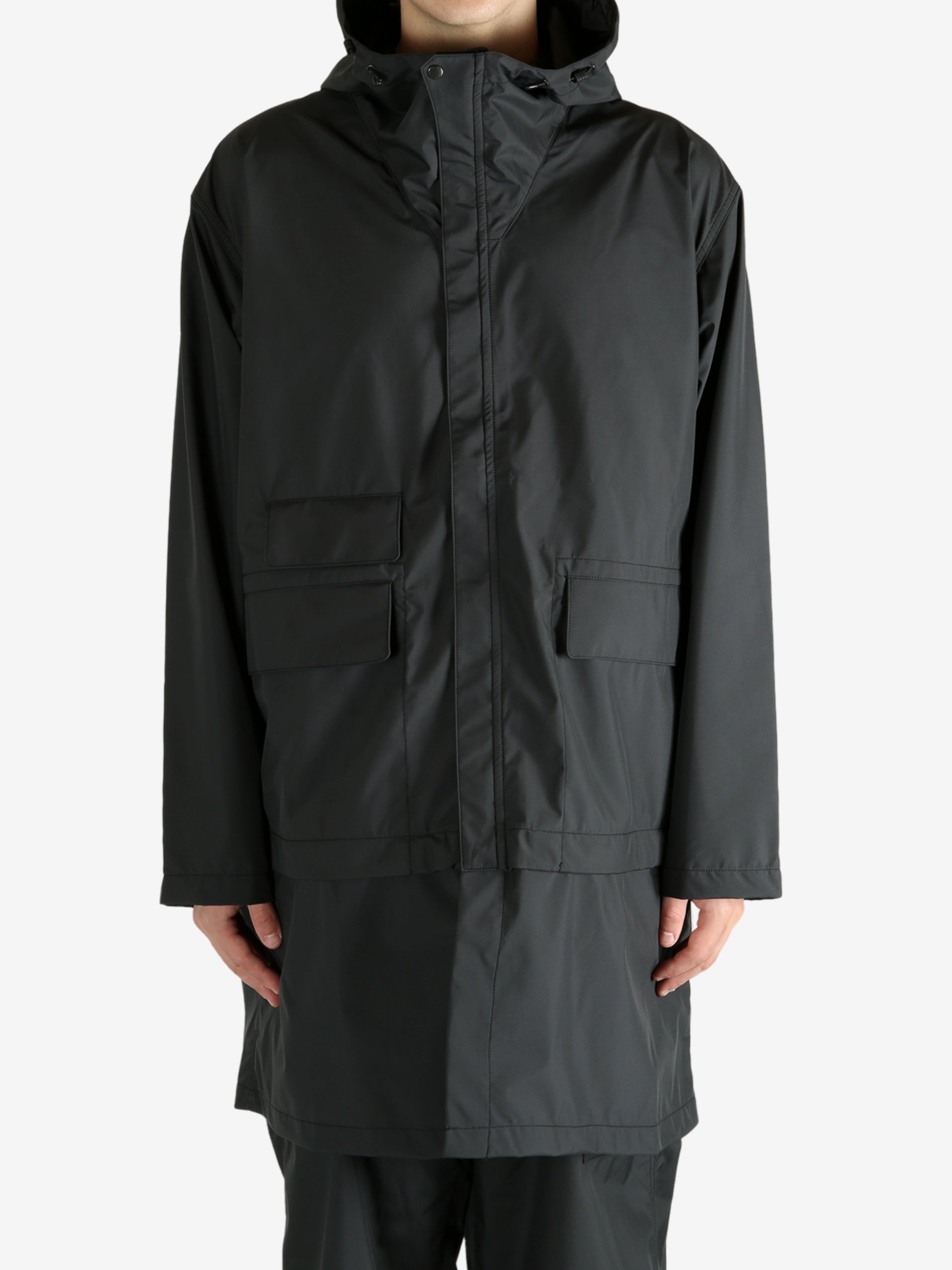 nanamica 3L PERTEX SHIELD 防水コート NANAMICA - Men 3L Pertex Shield 2Way Travel Coat – Atelier