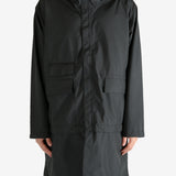 Black jackets worn by a person, showing the jacket’s fit