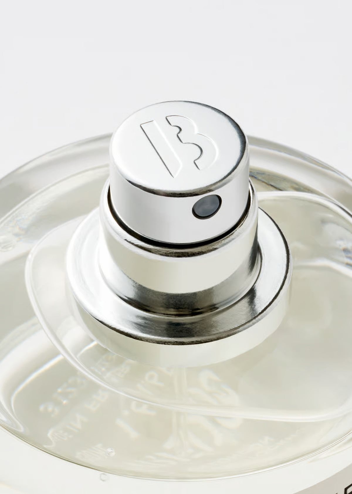 Close up of perfume, showing texture of the limonene ingredients