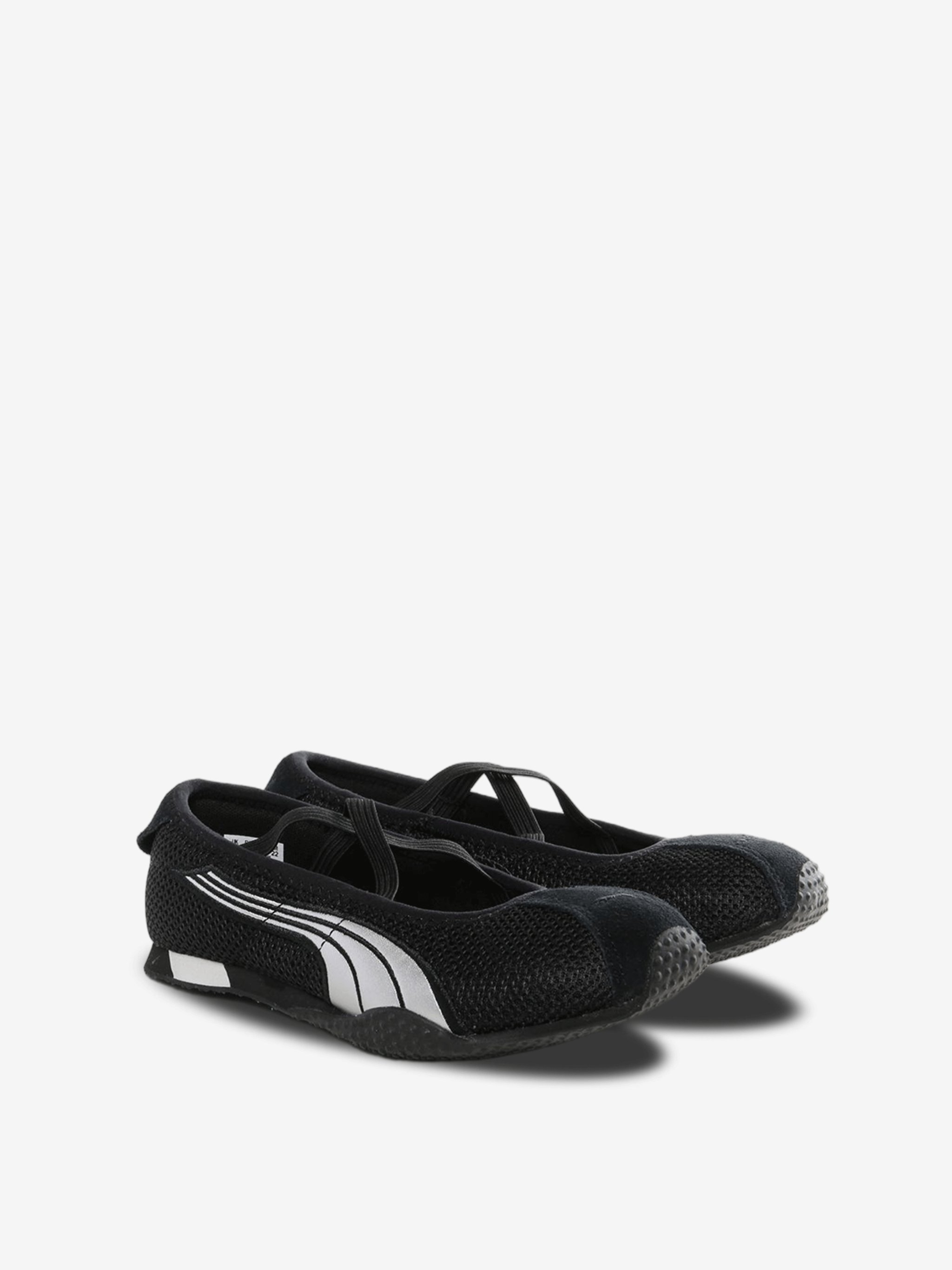 Black sneakers, side view