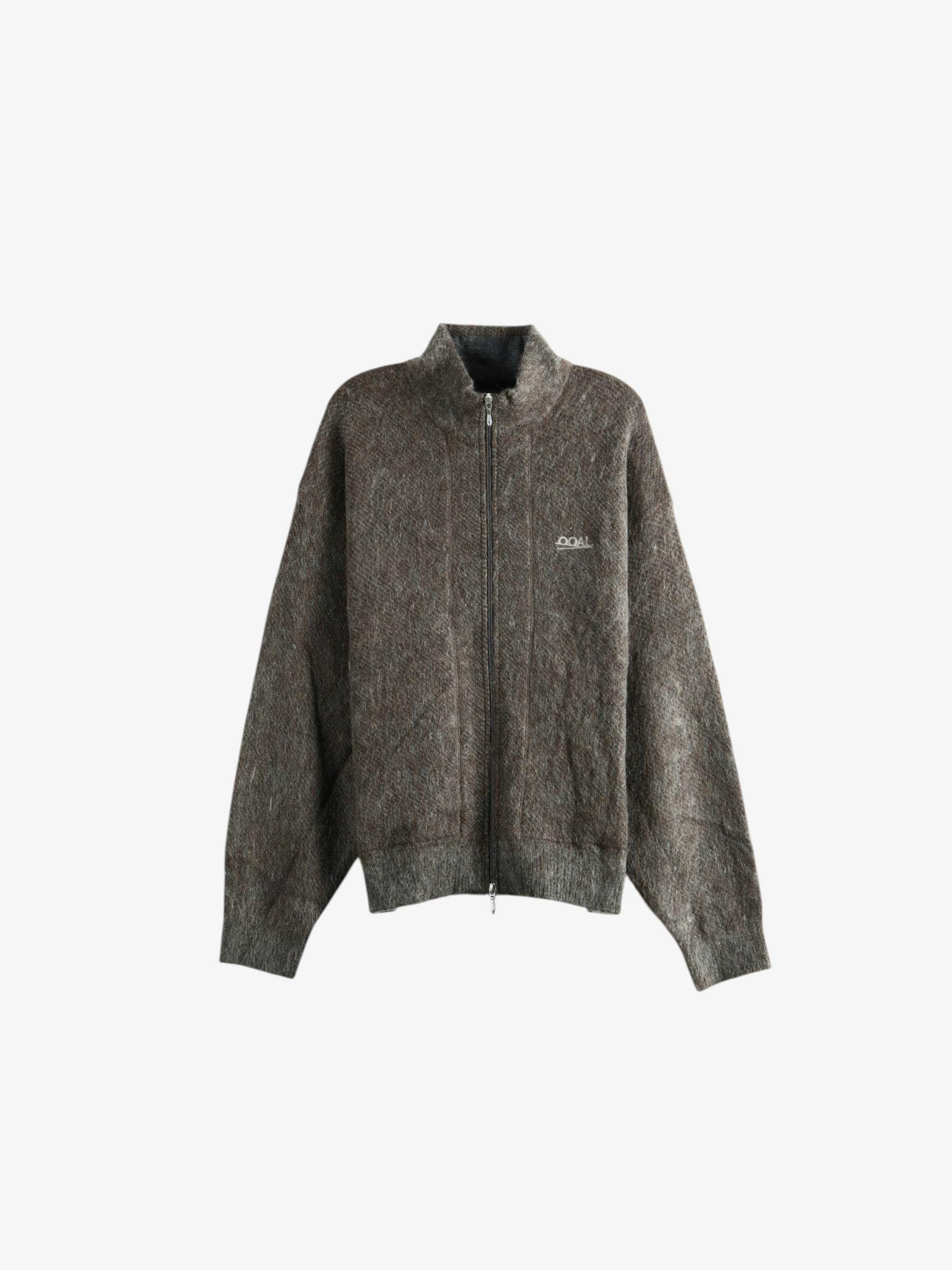 Brown jacket, front view