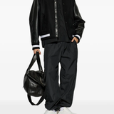 Black pants, full body view