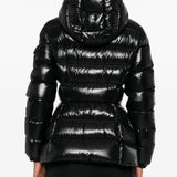 Black jacket worn by a person, showing the jacket fit