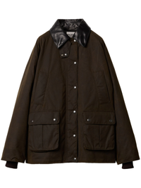 MIU MIU - Women Waxed Canvas Padded Outerwear Jacket