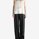 Grey t-shirts, full body view