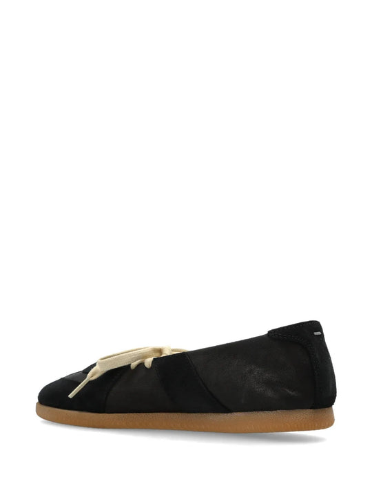 Black shoes, side view