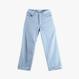 Blue pants, front view