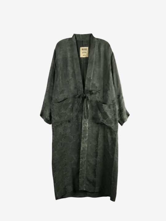 Green jacket, front view