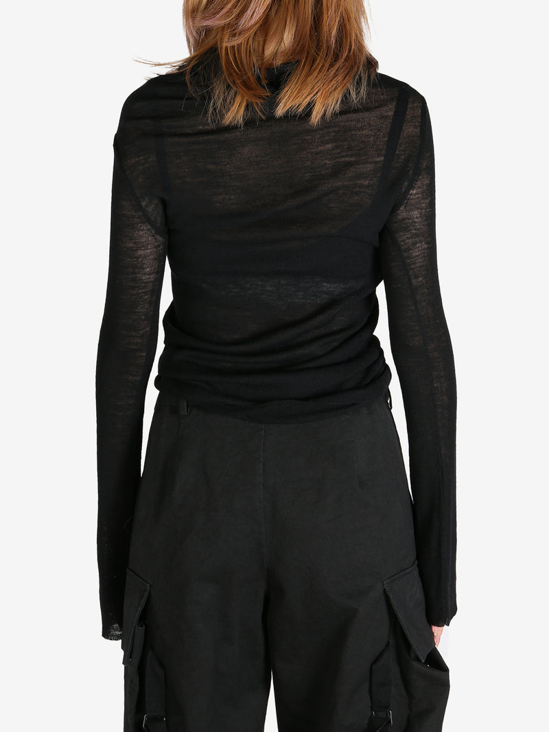 ANN DEMEULEMEESTER - Women Tizziana Drop Shoulder Long Sleeve Knitt