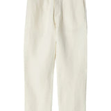 White pants, front view