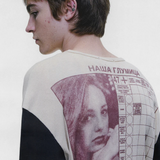 Tan t-shirt worn by a person, showing the t-shirt fit