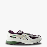 Purple shoes, front view