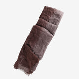 Brown scarves, front view