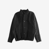 Black jacket, front view