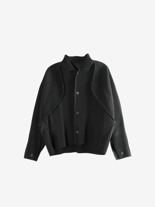 HOMME PLISSE ISSEY MIYAKE - Men Cover And Fold Blouson – Atelier HOMME PLISSE ISSEY MIYAKE - Men Cover And Fold Blouson – Atelier