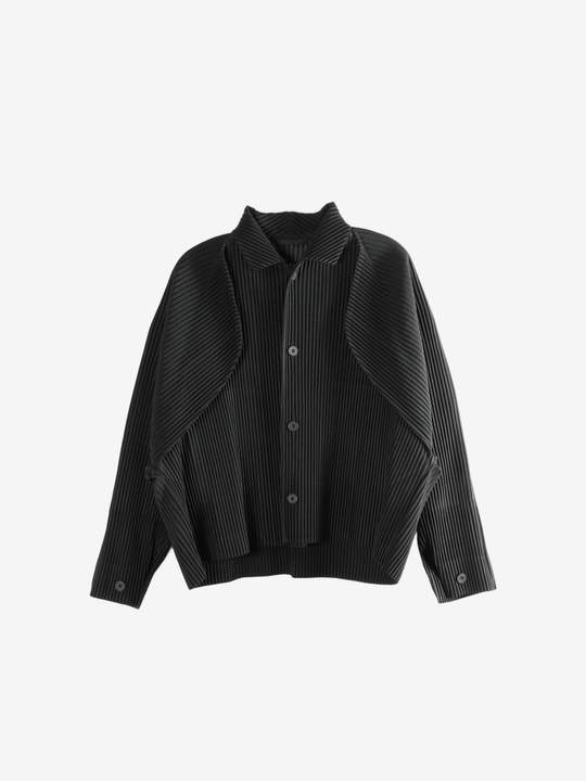 Black jacket, front view