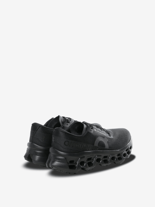 Black sneakers, back view