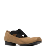 Brown shoes, side view