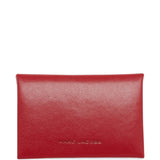 Red accessories, front view