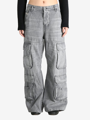 DIESEL - Women D-Sire-Cargo-D Pants