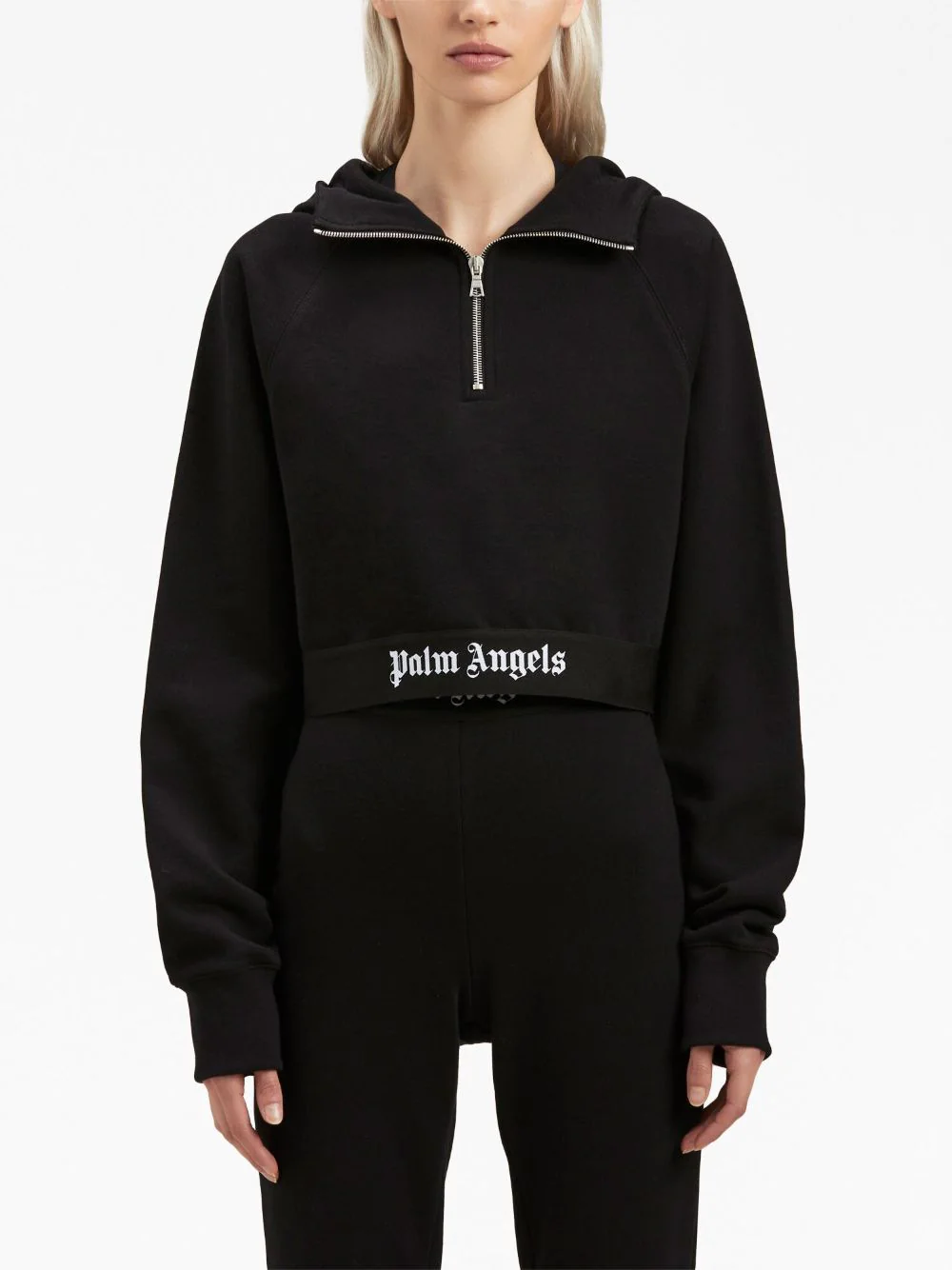 Buy Hoodies and sweatshirts Palm Angels graphic-print drawstring