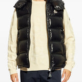 Black jacket worn by a person, showing the jacket fit