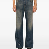 Blue jeans, full body view