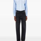 Black pants, full body view