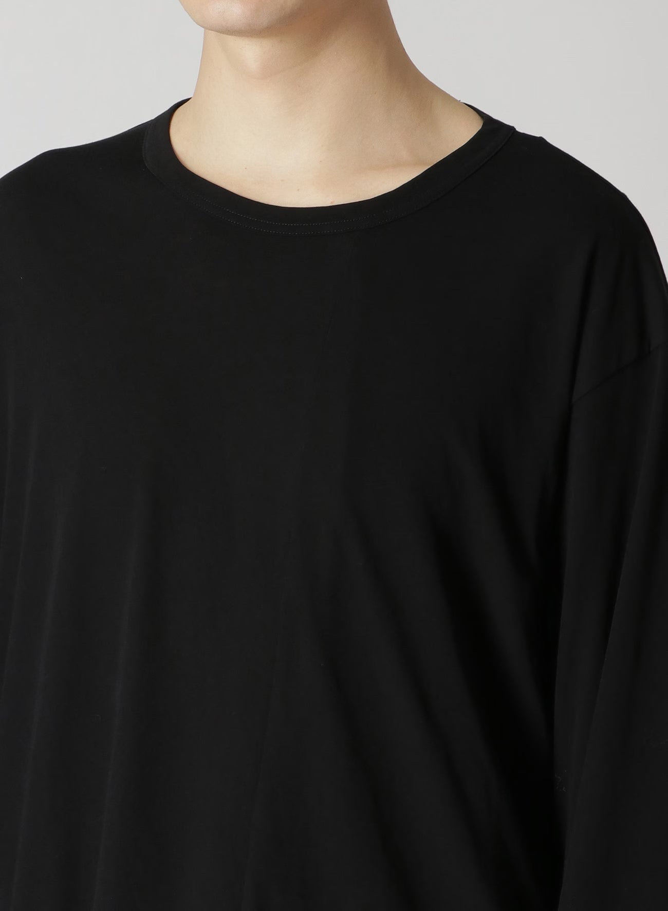 YOHJI YAMAMOTO POUR HOMME Men Asymmetric Long Sleeve Tee – Atelier