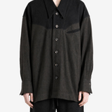Black jacket, front view