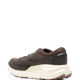 Brown shoes, side view