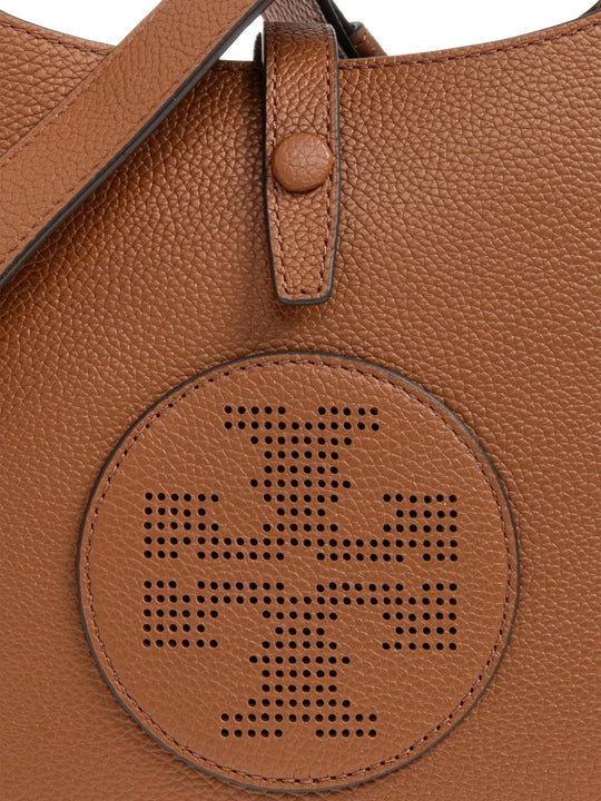 Close up of Tan bag, showing detail