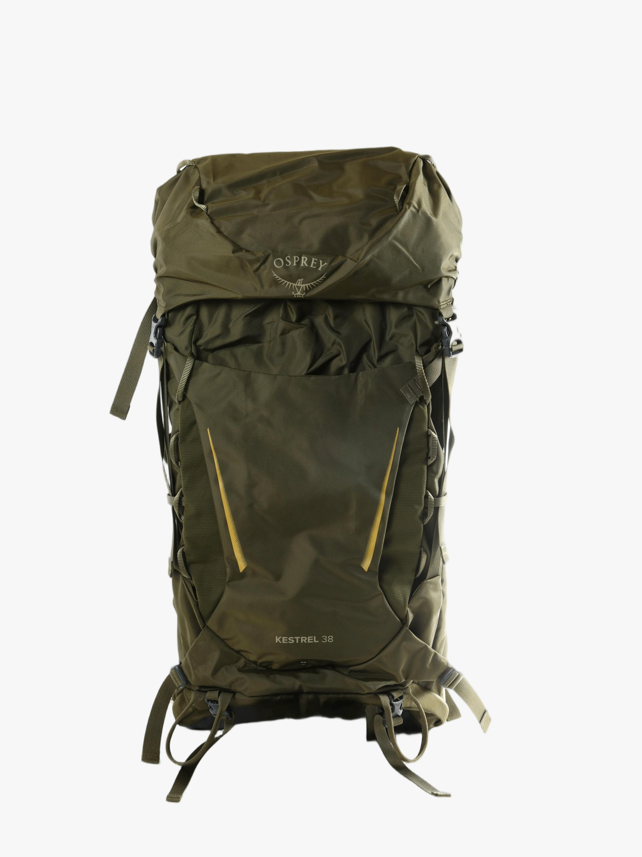 Green bag, front view