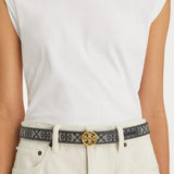 TORY BURCH - Women 1" T Monogram Belt