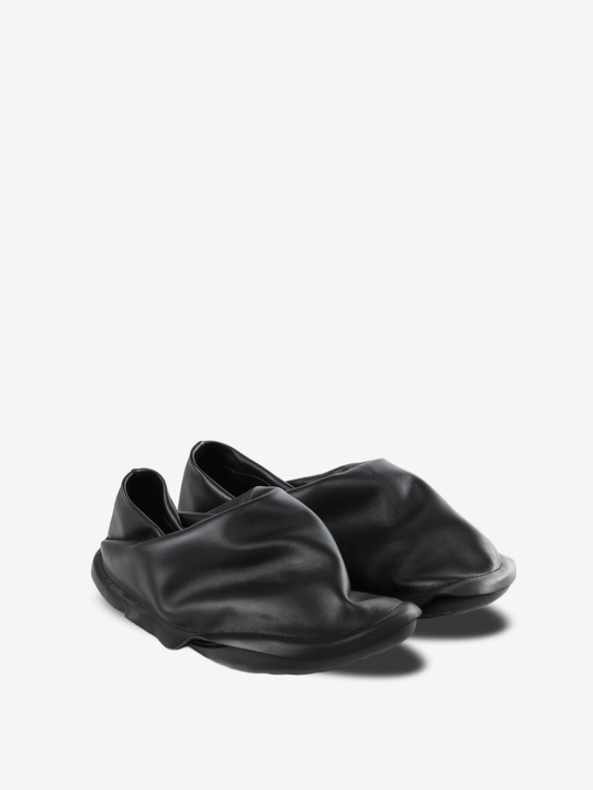 Black shoes, side view