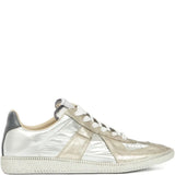 Grey sneakers, front view