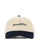 Tan hat, front view