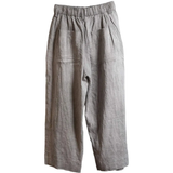 Grey trousers,back view