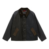 Green jacket, front view