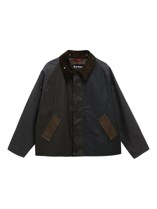 Green jacket, front view
