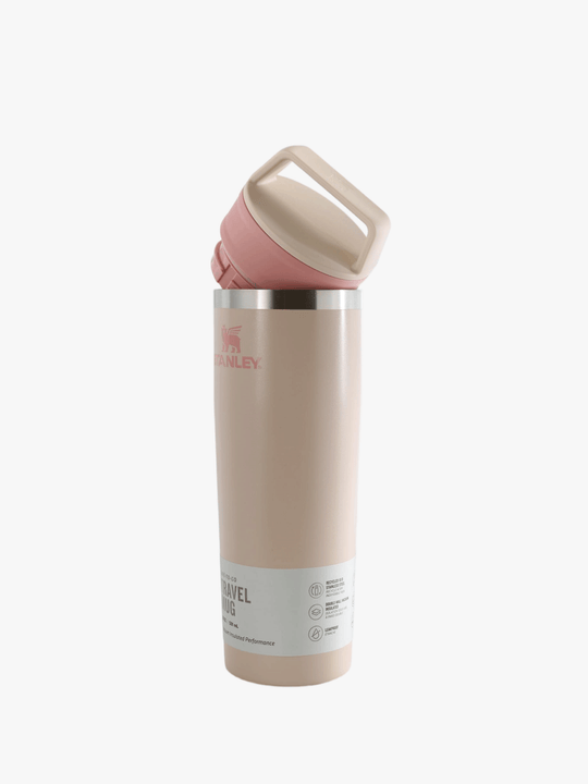 Pink product, front view