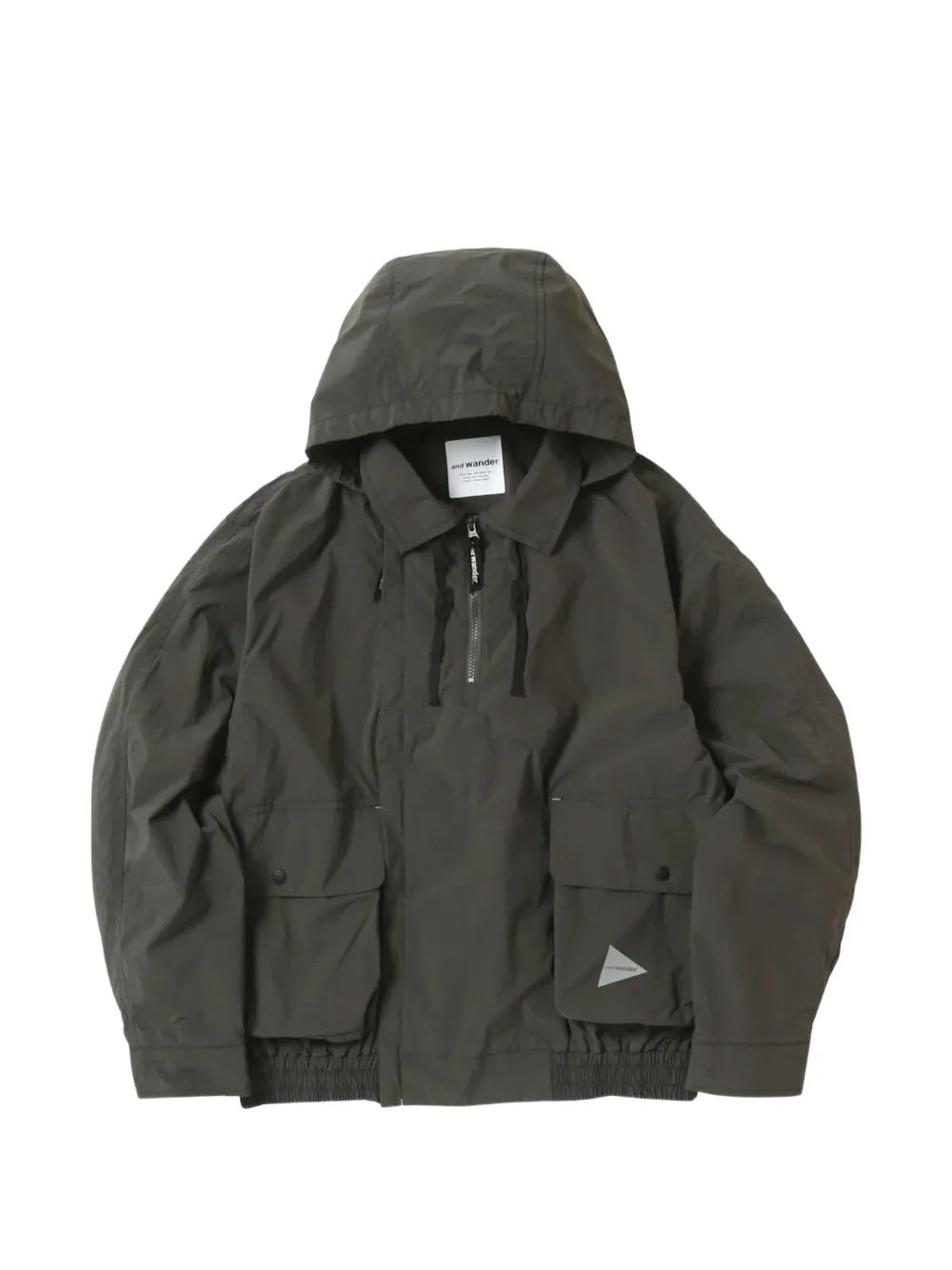 Black jacket, front view