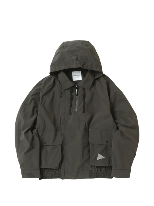 Black jacket, front view
