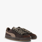 Brown shoes, front view