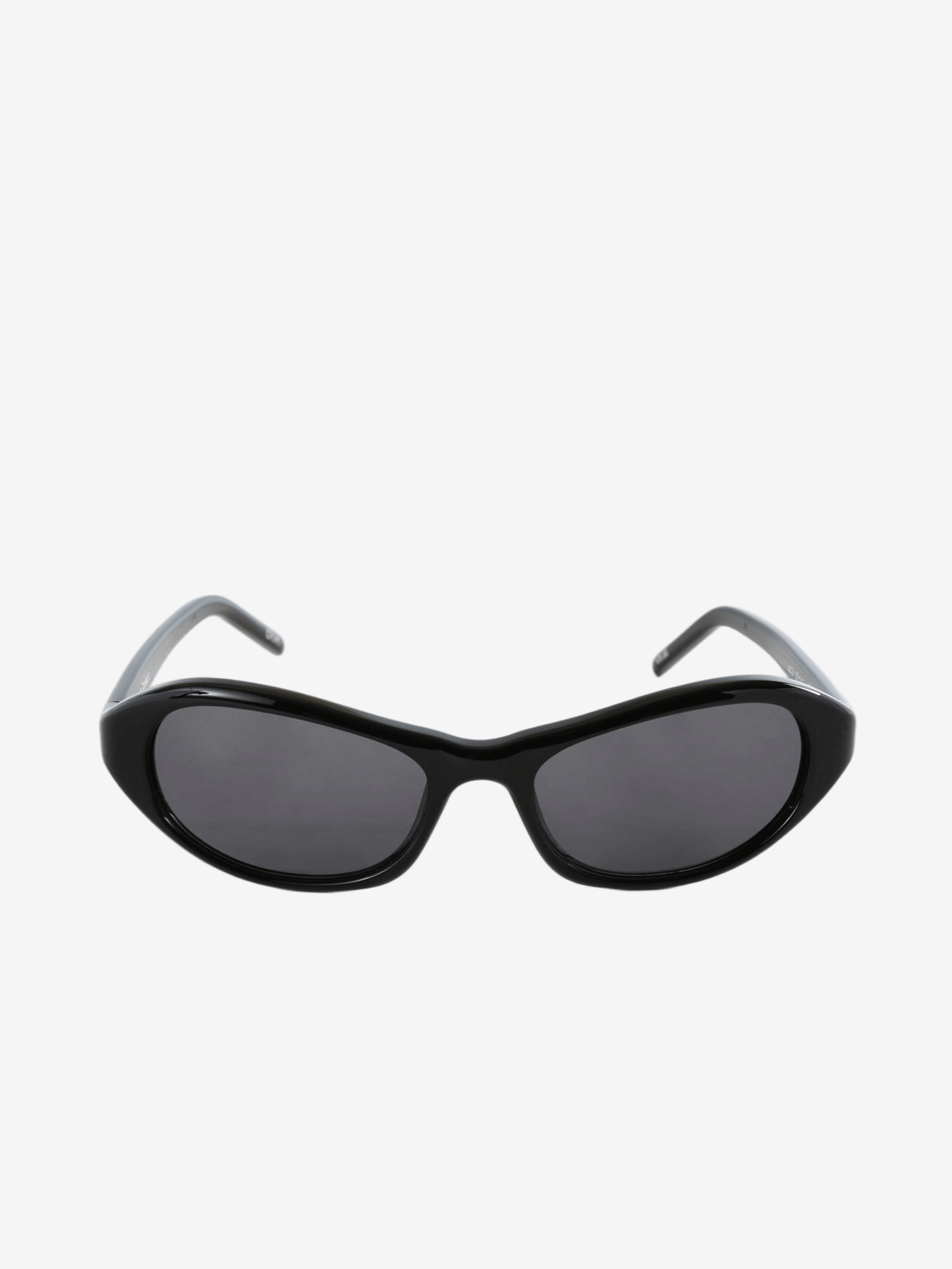 Black eyewear, front view