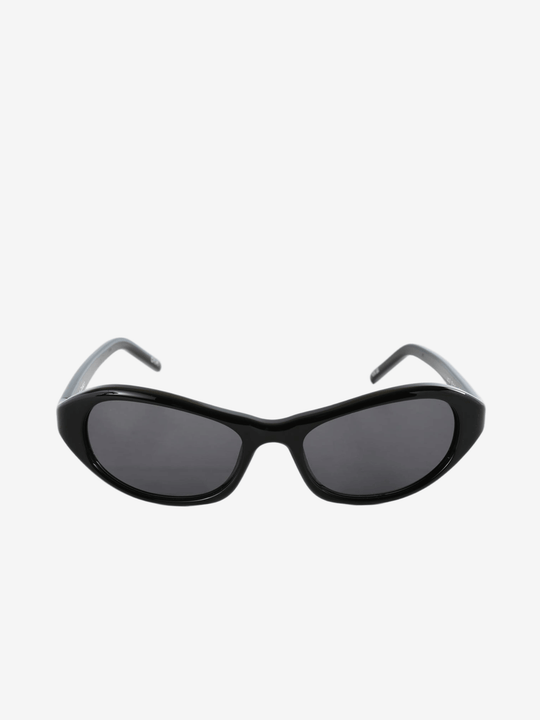 Black eyewear, front view