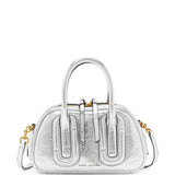 Grey bag, front view